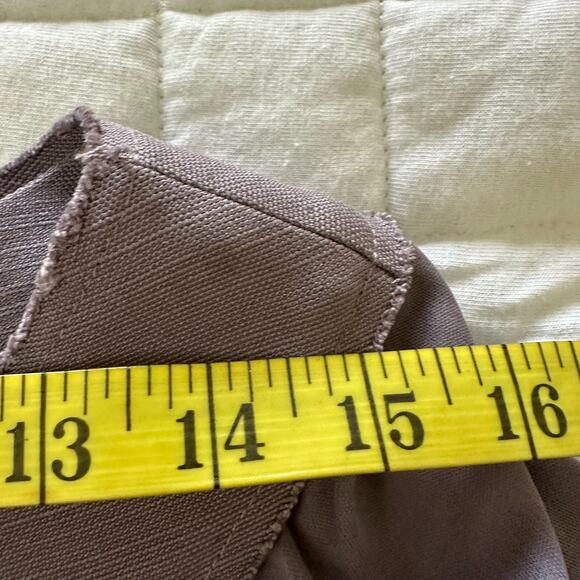 ALBERTA FERRETTI Womens Dress 10 Purple Belted Ruched Modern Evening Cocktail - Picture 14 of 14